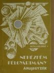 Nehézfém félgyártmány árujegyzék [antikvár]
