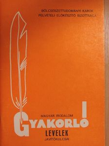 Dr. Baranyai Zsolt - Gyakorló levelek javítókulcsai magyar irodalomból [antikvár]