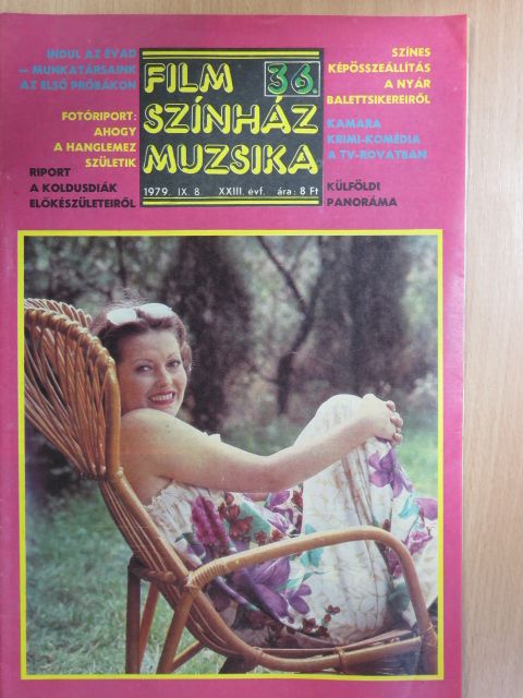 Csajbók Terézia - Film-Színház-Muzsika 1979. szeptember 8. [antikvár]