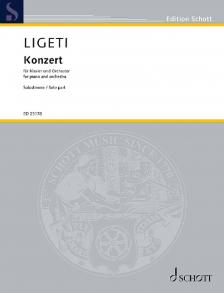Ligeti György - KONZERT FÜR KLAVIER UND ORCHESTER. SOLOSTIMME