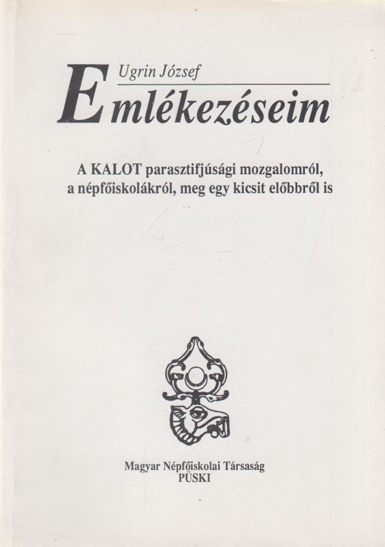 Ugrin József - Emlékezéseim [antikvár]