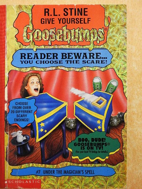 R. L. Stine - Under the Magician's Spell [antikvár]