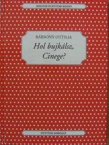Bársony Ottilia - Hol bujkálsz, Cinege? [antikvár]