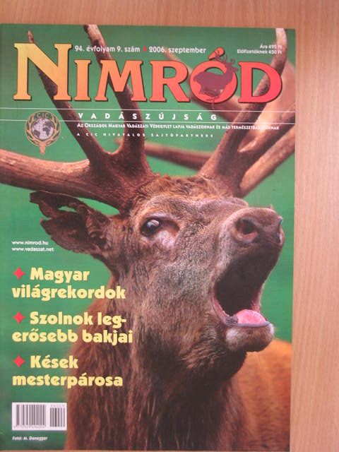 Nimród 2006. szeptember [antikvár]