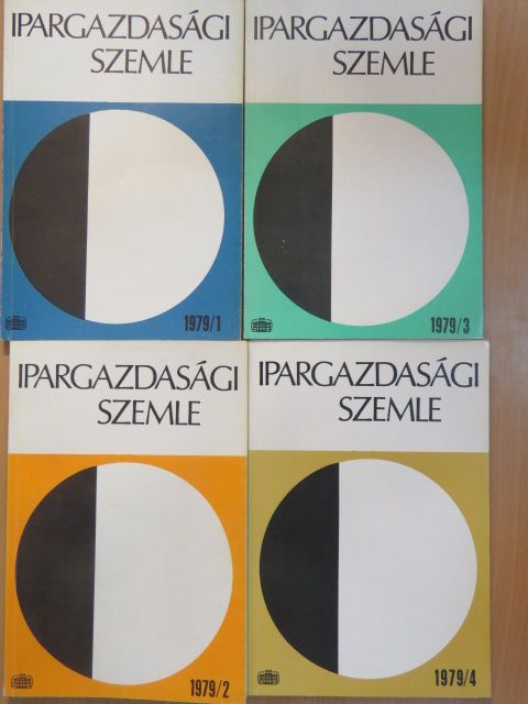 A. N. Zaharov - Ipargazdasági szemle 1979/1-4. [antikvár]
