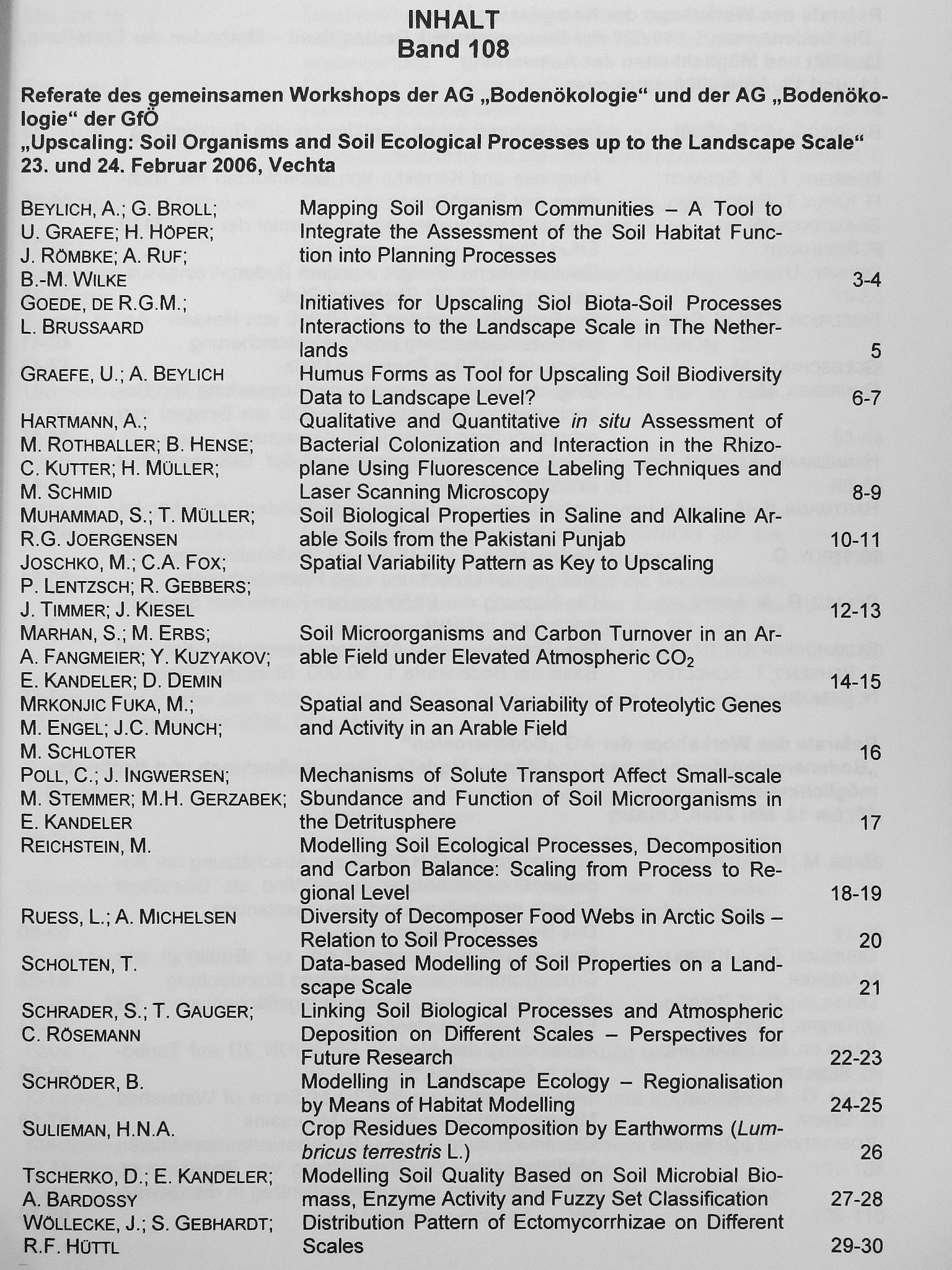 Mitteilungen der Deutschen Bodenkundlichen Gesellschaft 108 [antikvár]