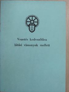 Vezetés kedvezőtlen látási viszonyok mellett [antikvár]