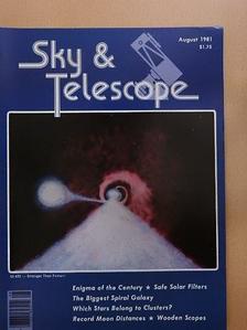Edgar Guzman - Sky & Telescope August 1981 [antikvár]