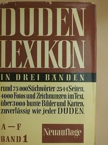 Duden-Lexikon in drei Bänden 1. (töredék) [antikvár]