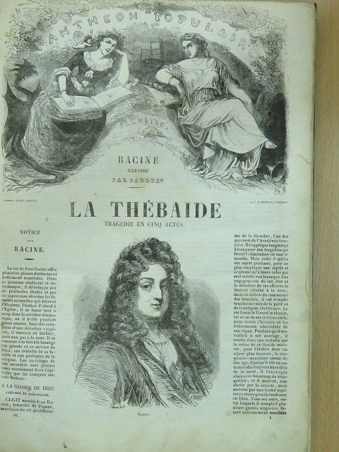 Racine - Pantheon Populaire Illustre 1-12. [antikvár]