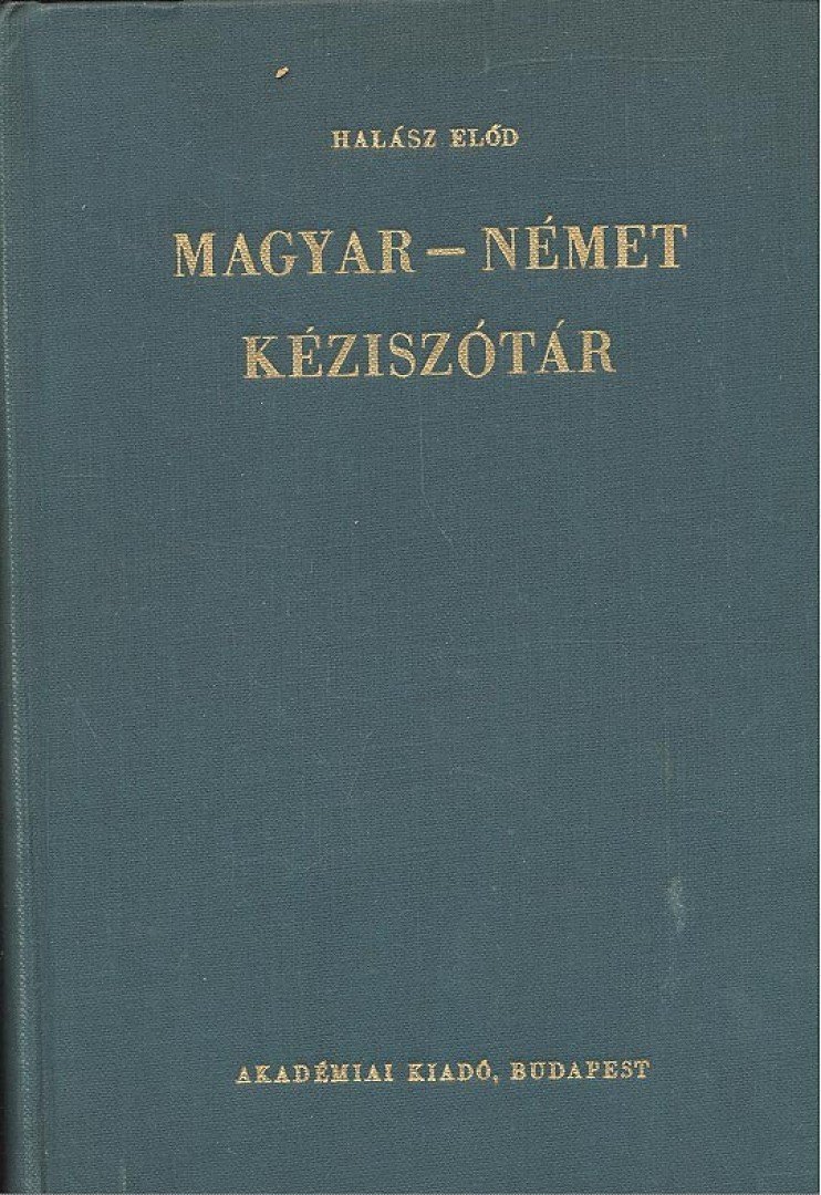 Magyar-német kéziszótár [antikvár]