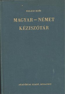 Magyar-német kéziszótár [antikvár]