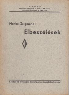 Móricz Zsigmond - Elbeszélések [antikvár]