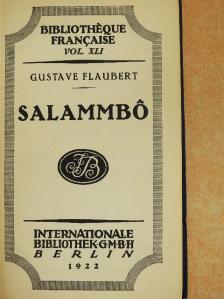 Gustave Flaubert - Salammbo [antikvár]