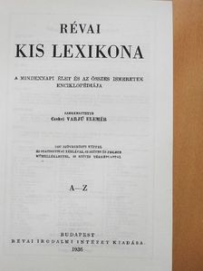 Révai kis lexikona A-Z [antikvár]
