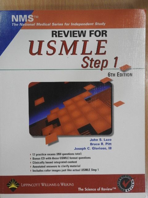 Ph.D. Bruce R. Pitt - Review for USMLE Step 1 [antikvár]
