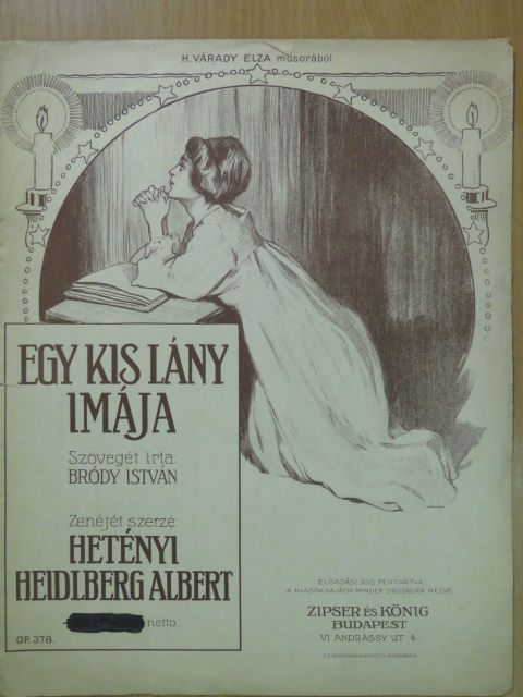 Bródy István - Egy kis lány imája [antikvár]