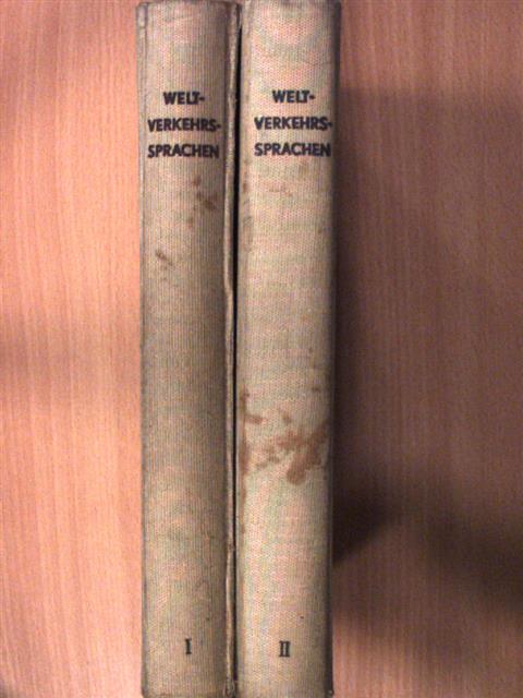 Dr. Alfred Schirmer - Weltverkehrs-Sprachen I-II. [antikvár]