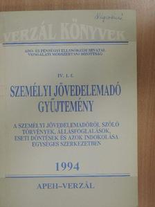 Dr. Andrási Jánosné - Személyi jövedelemadó gyűjtemény 1994 [antikvár]