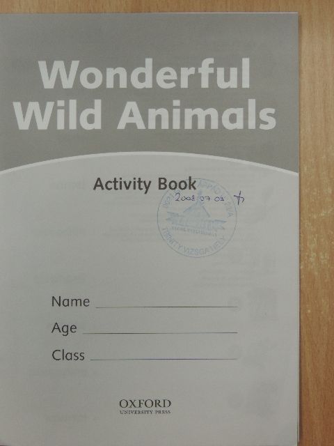 Fiona Kenshole - Wonderful Wild Animals - Activity Book [antikvár]