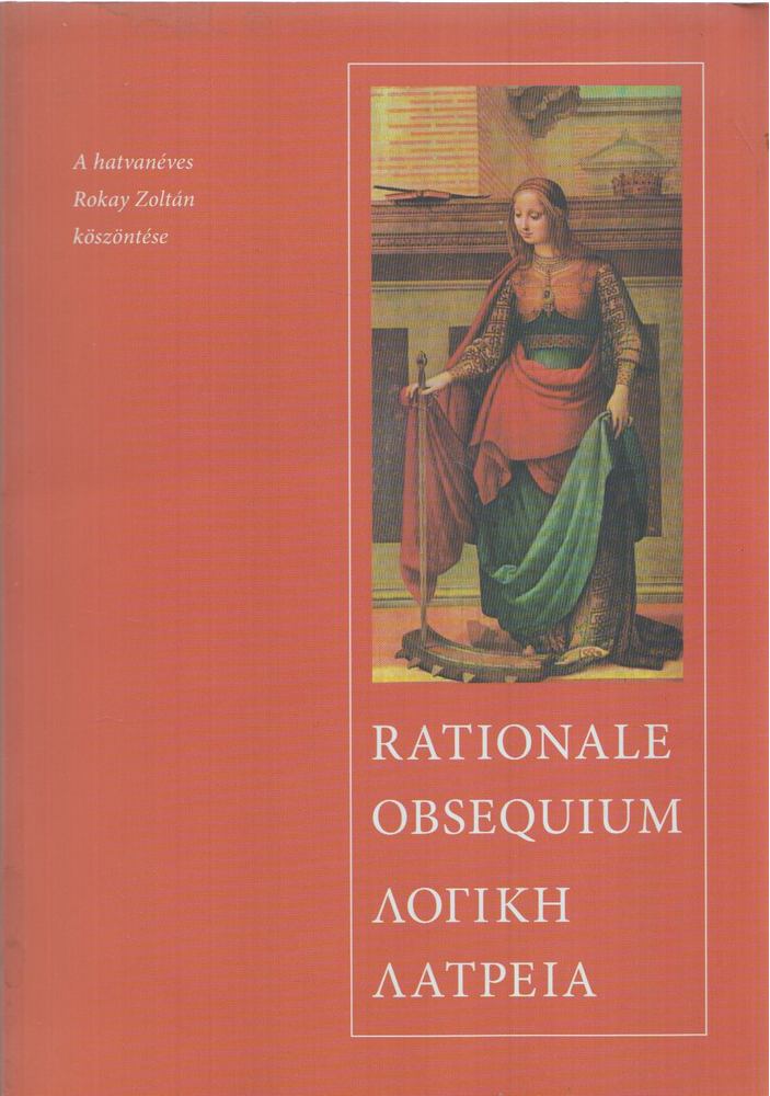 Szotyori-Nagy Ágnes - Rationale Obsequium [antikvár]