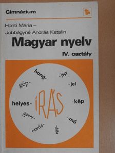 Ancsel Éva - Magyar nyelv IV. [antikvár]