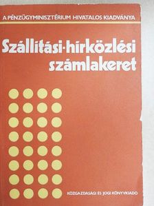 Szállítási-hírközlési számlakeret [antikvár]