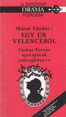 Márai Sándor - Egy úr Velencéből [antikvár]