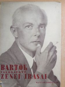 Bartók Béla - Bartók Béla válogatott zenei írásai [antikvár]