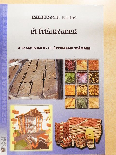 Galgovszki Lajos - Építőanyagok [antikvár]