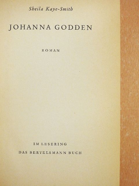 Sheila Kaye-Smith - Johanna Godden [antikvár]