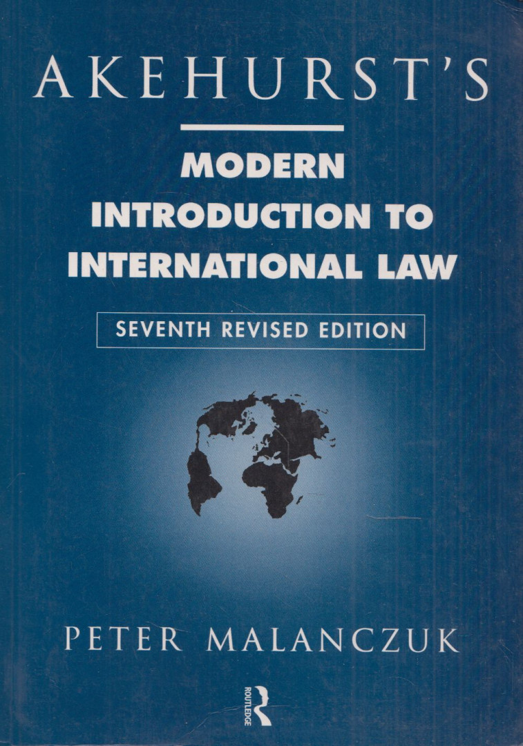 Peter Malanczuk - Akehurst's Modern Introduction to International Law [antikvár]