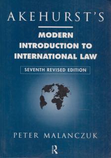 Peter Malanczuk - Akehurst's Modern Introduction to International Law [antikvár]