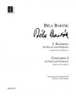 BARTÓK - KONZERT NR.1 FÜR KLAVIER UND ORCHESTER AUSGABE FÜR ZWEI KLAVIERE (BARTÓK P.)