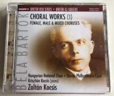 Bartók Béla - CHORAL WORKS (1) FEMALE, MALE & MIXED CHORUSES CD KOCSIS