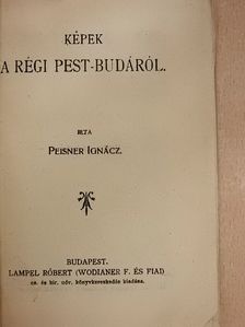Peisner Ignácz - Képek a régi Pest-Budáról [antikvár]