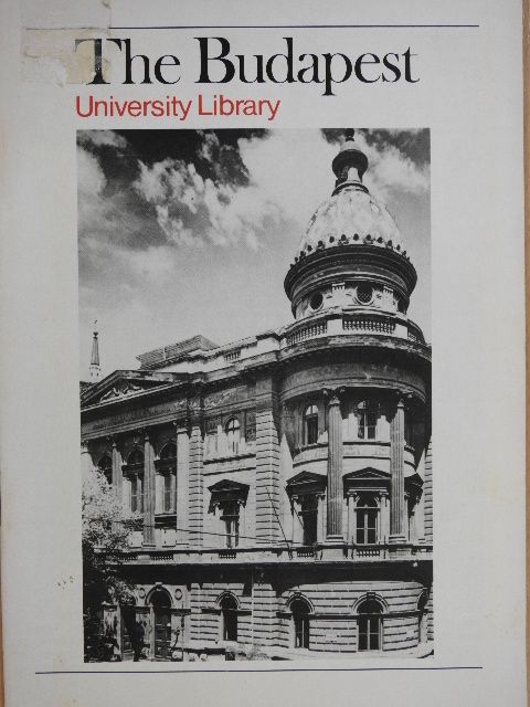 The Budapest University Library [antikvár]