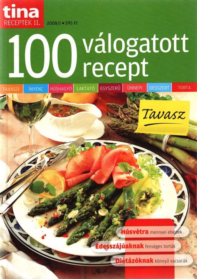 Fazekas Kira (főszerk.) - Tina receptek 11. 2008/1 [antikvár]