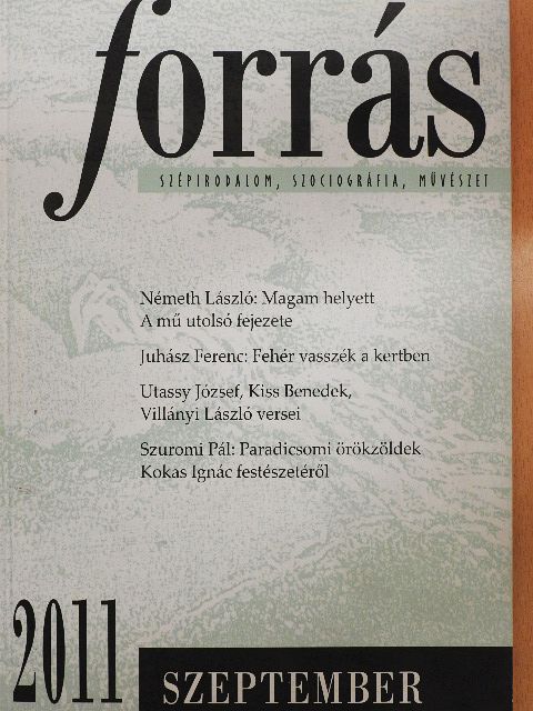 Bakonyi István - Forrás 2011. szeptember [antikvár]