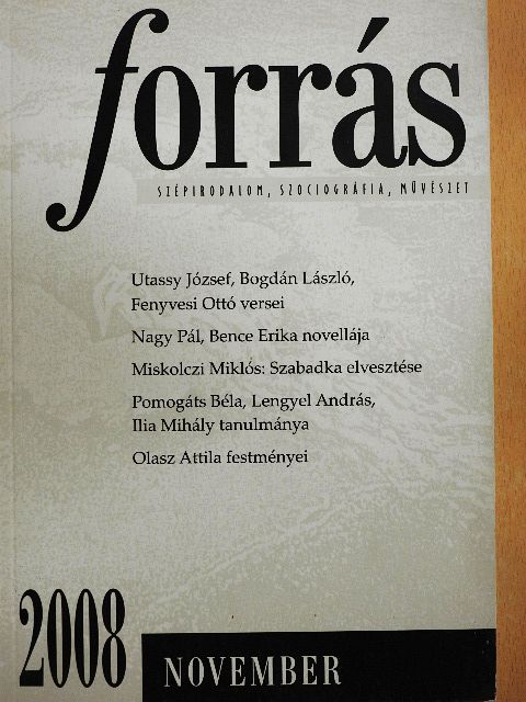 Bence Erika - Forrás 2008. november [antikvár]