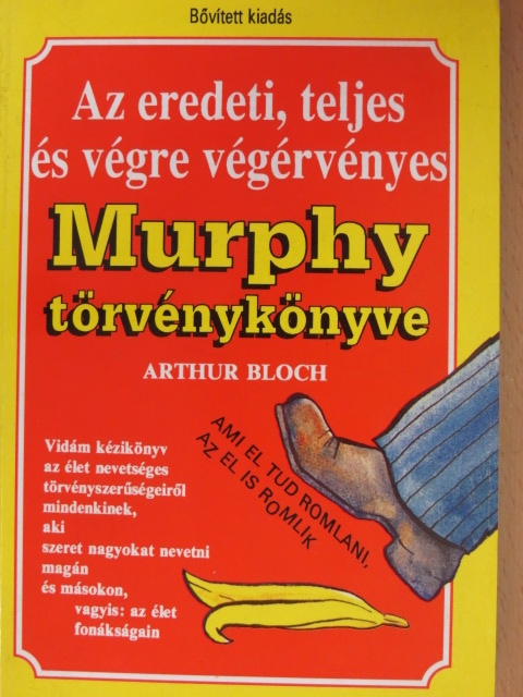 Arthur Bloch - Murphy törvénykönyve [antikvár]