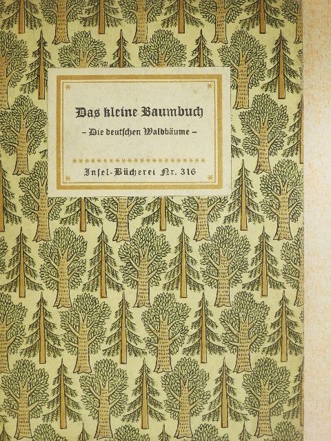 Friedrich Schnack - Das kleine Baumbuch (gótbetűs) [antikvár]