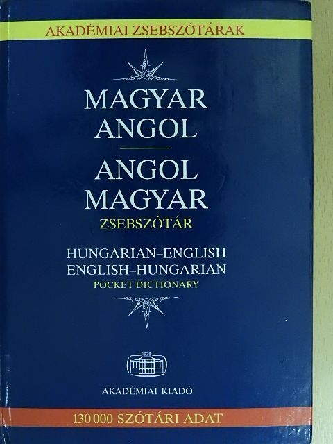 Magyar-angol/angol-magyar zsebszótár [antikvár]