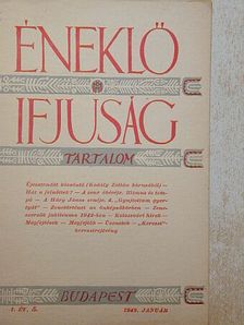 Éneklő ifjúság 1942. január [antikvár]
