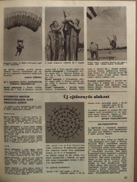 Repülés-ejtőernyőzés 1978. szeptember [antikvár]