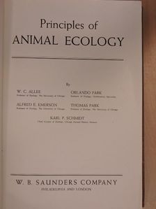 Alfred E. Emerson - Principles of Animal Ecology [antikvár]