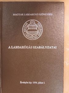 A labdarúgás szabályzatai [antikvár]