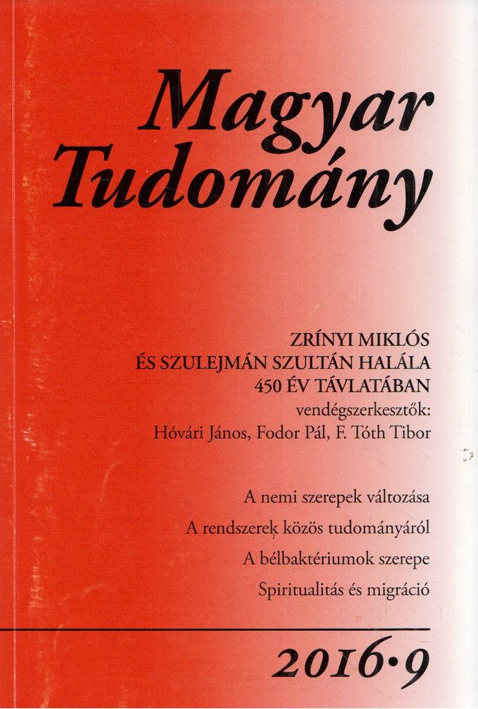 CSÁNYI VILMOS - Magyar tudomány 2016/9 [antikvár]