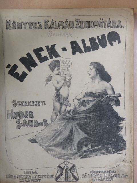 Kisfaludy Atala - Ének-album (rossz állapotú) [antikvár]