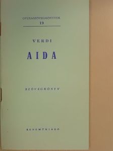 Antonio Ghislanzoni - Verdi: Aida [antikvár]